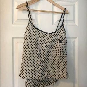 Ace and Jig Polka Dot Tank Top Size Large